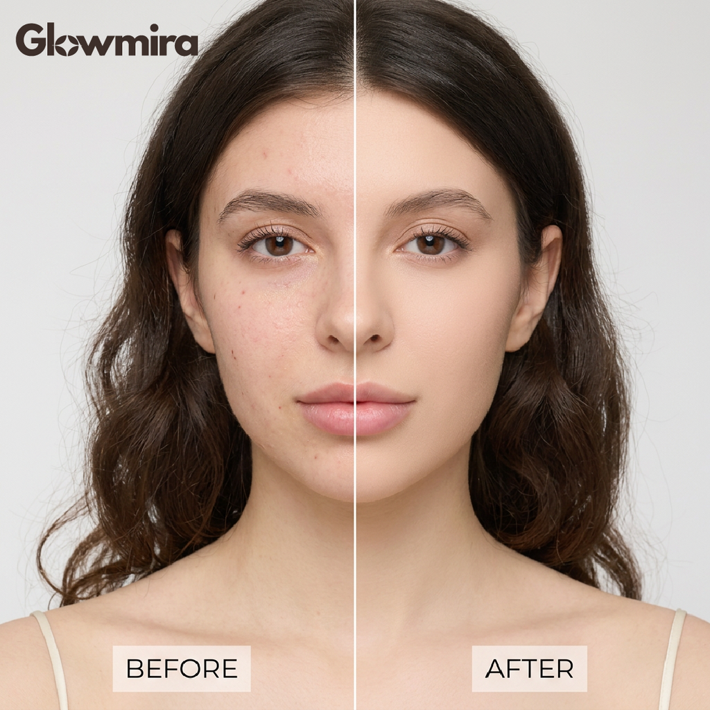 Glowmira Color-Adjusting Foundation Stick — Smart Pigments That Match Your Skin Tone Instantly