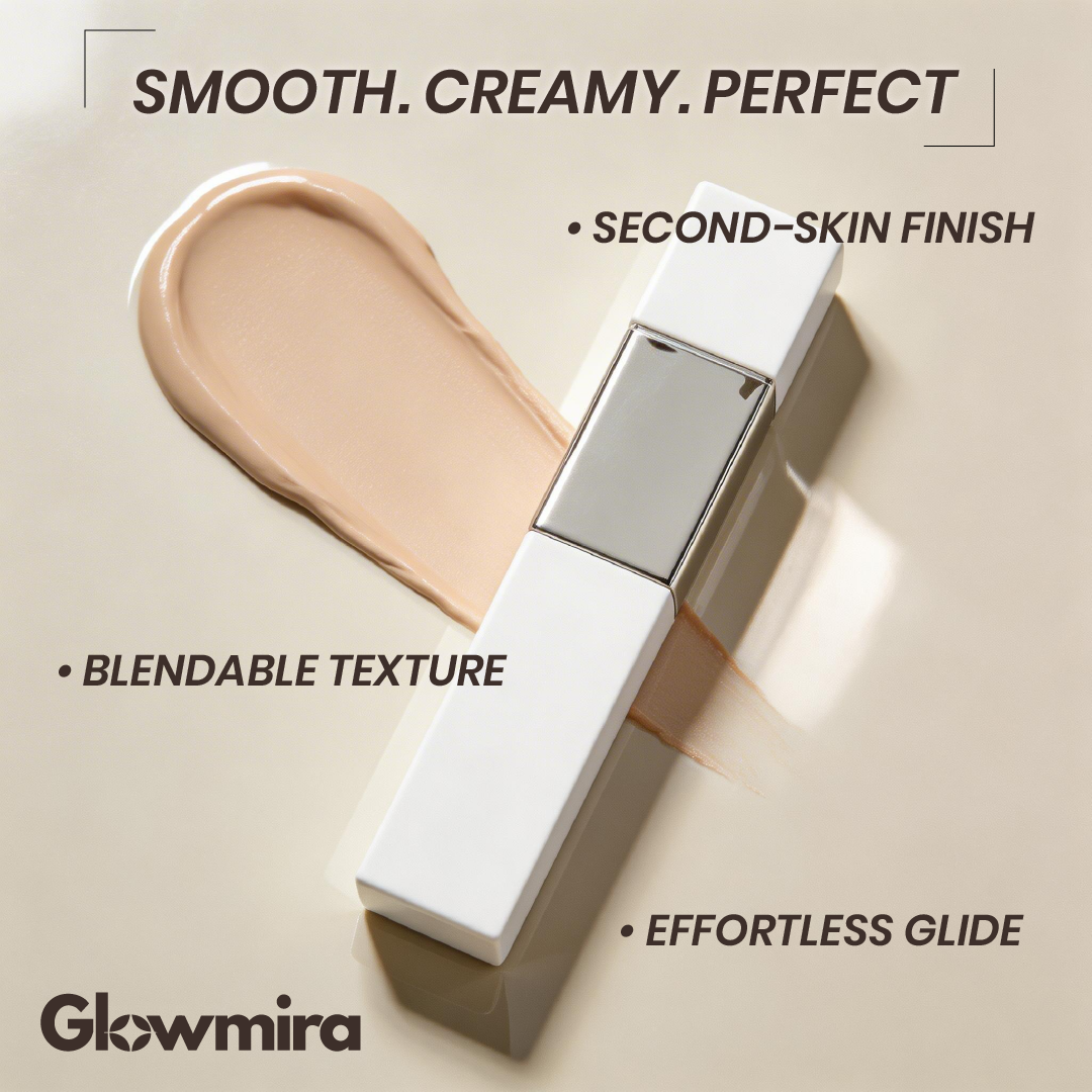 Glowmira Color-Adjusting Foundation Stick — Smart Pigments That Match Your Skin Tone Instantly